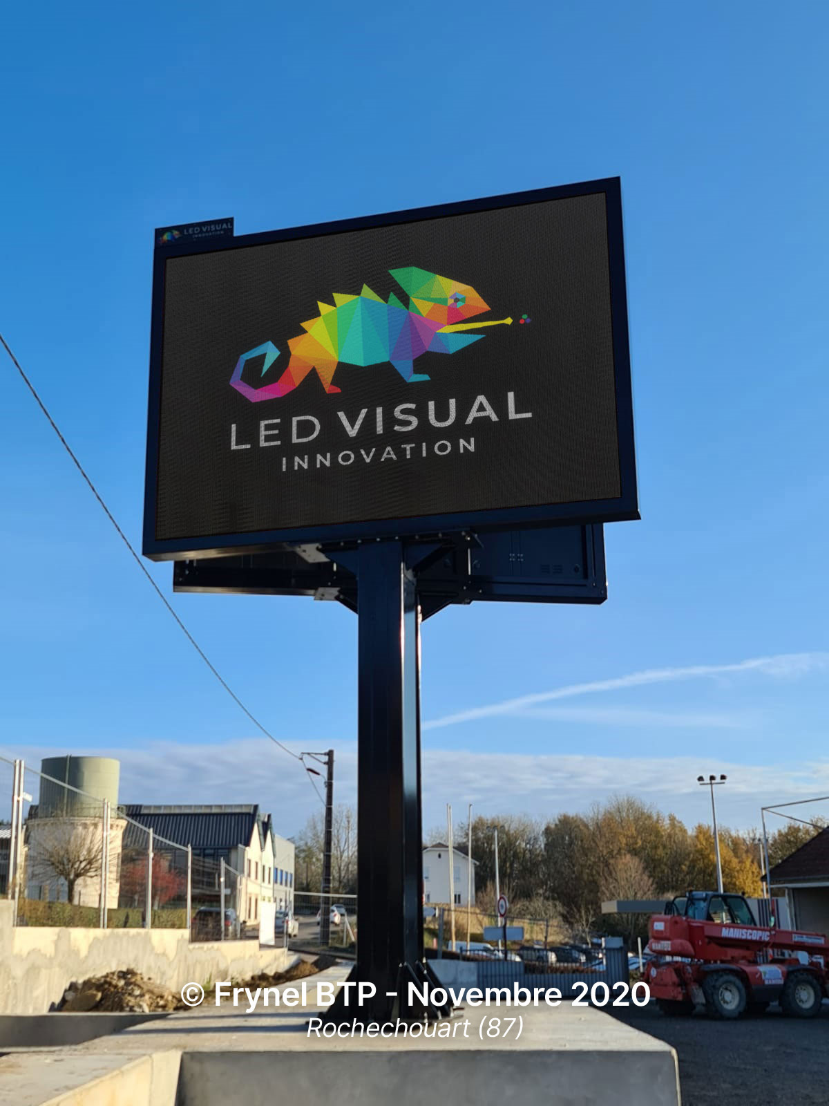 Ecran LED extérieur pour affichage dynamique